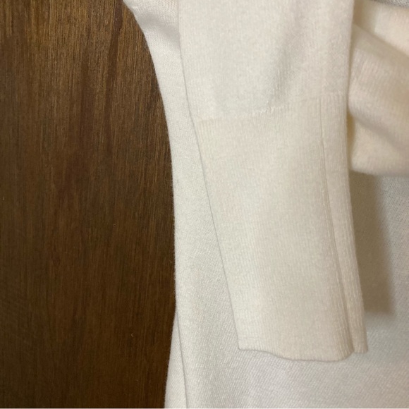 Chico’s Cowl Neck Cream Colored Sweater - Picture 4 of 7